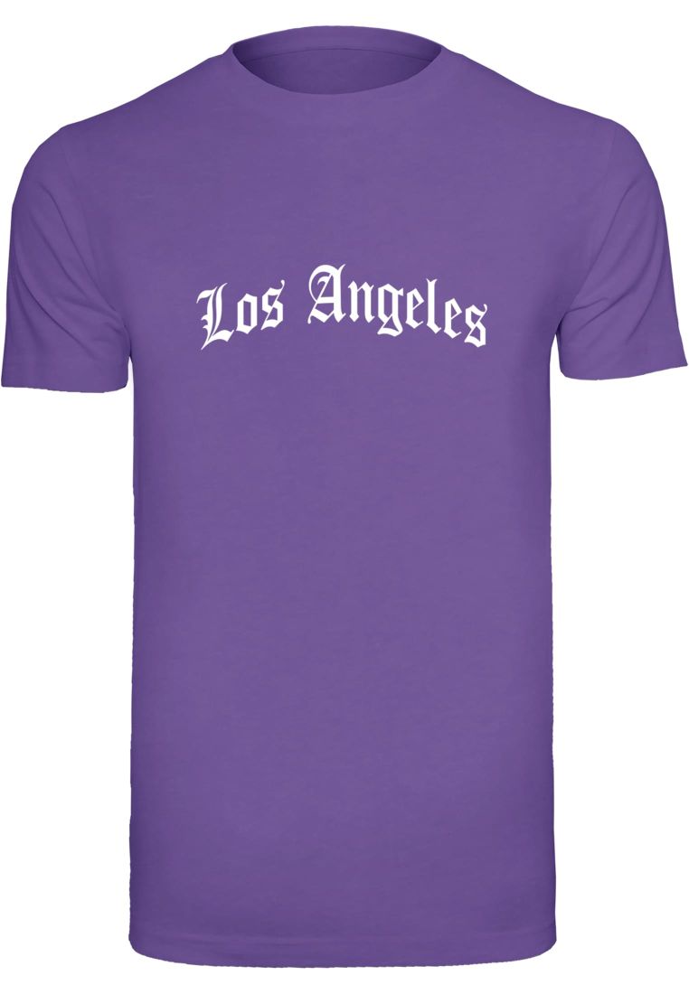 Los Angeles Wording Tee - Merchandise T-Shirts - TTUMT1578 - 1982