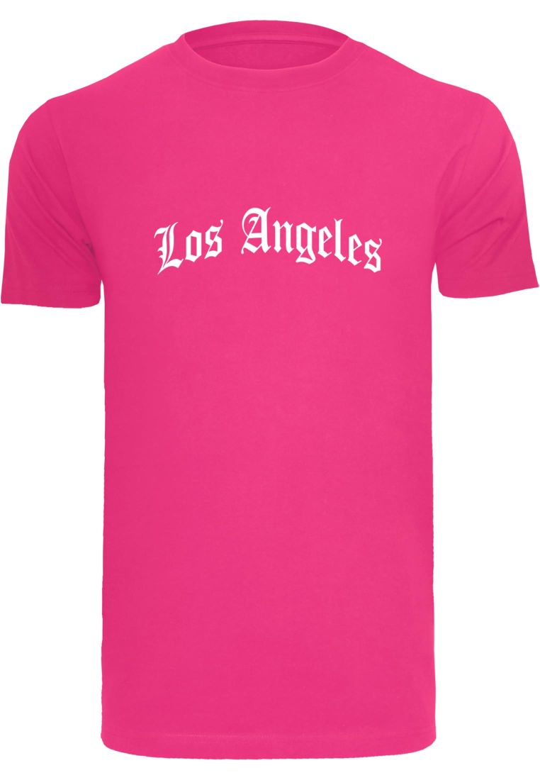 Los Angeles Wording Tee - Merchandise T-Shirts - TTUMT1578 - 2882