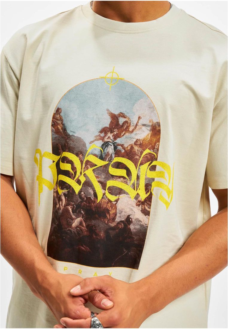 Pray Painting Oversize Tee - Miesten T-paidat - TTUMT1801 - 307