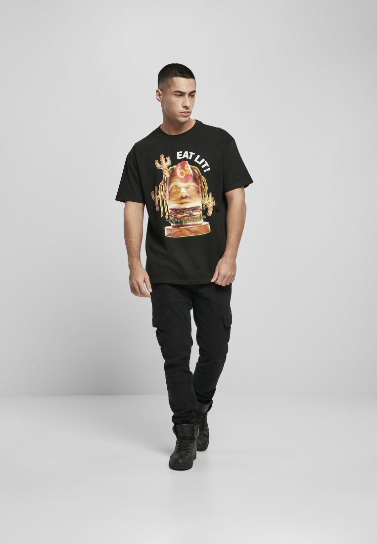 Eat Lit Oversize Tee - Mens t-shirts - TTUMT1804 - 38