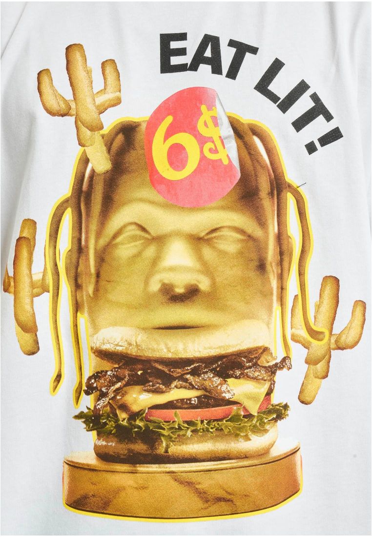 Eat Lit Oversize Tee - Mens t-shirts - TTUMT1804 - 217