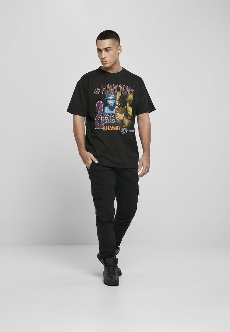 Tupac So Many Tears Oversize Tee - Artisti T-Paidat - TTUMT1808 - 7