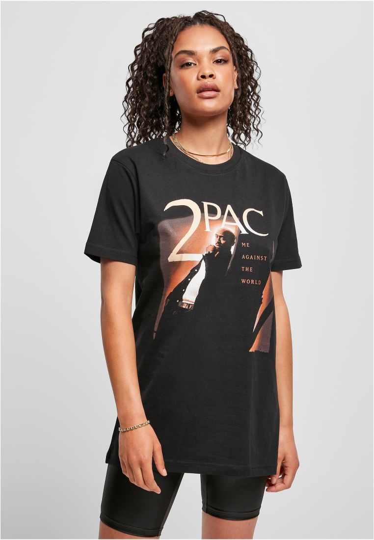 Ladies Tupac Me Against The World Cover Tee - Artisti Naisten t-paidat - TTUMT1902 - 1