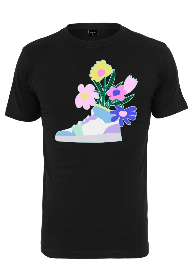 Ladies Flower Sneaker Tee - Artisti Naisten t-paidat - TTUMT2047 - 2