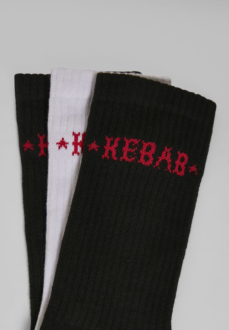 Kebab Socks 3-Pack