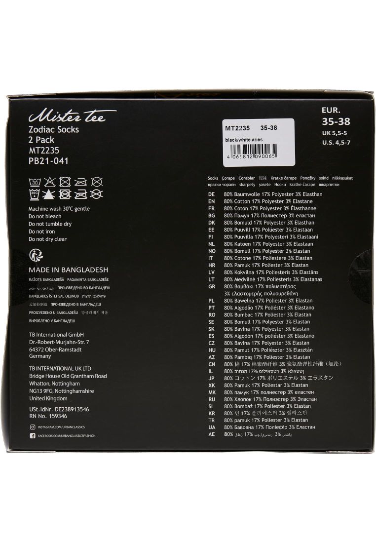 Zodiac Socks 2-Pack - Merchandise Accessories - TTUMT2235 - 157