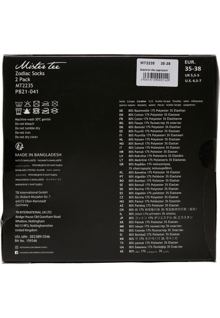 Zodiac Socks 2-Pack - Merchandise Accessories - TTUMT2235 - 457