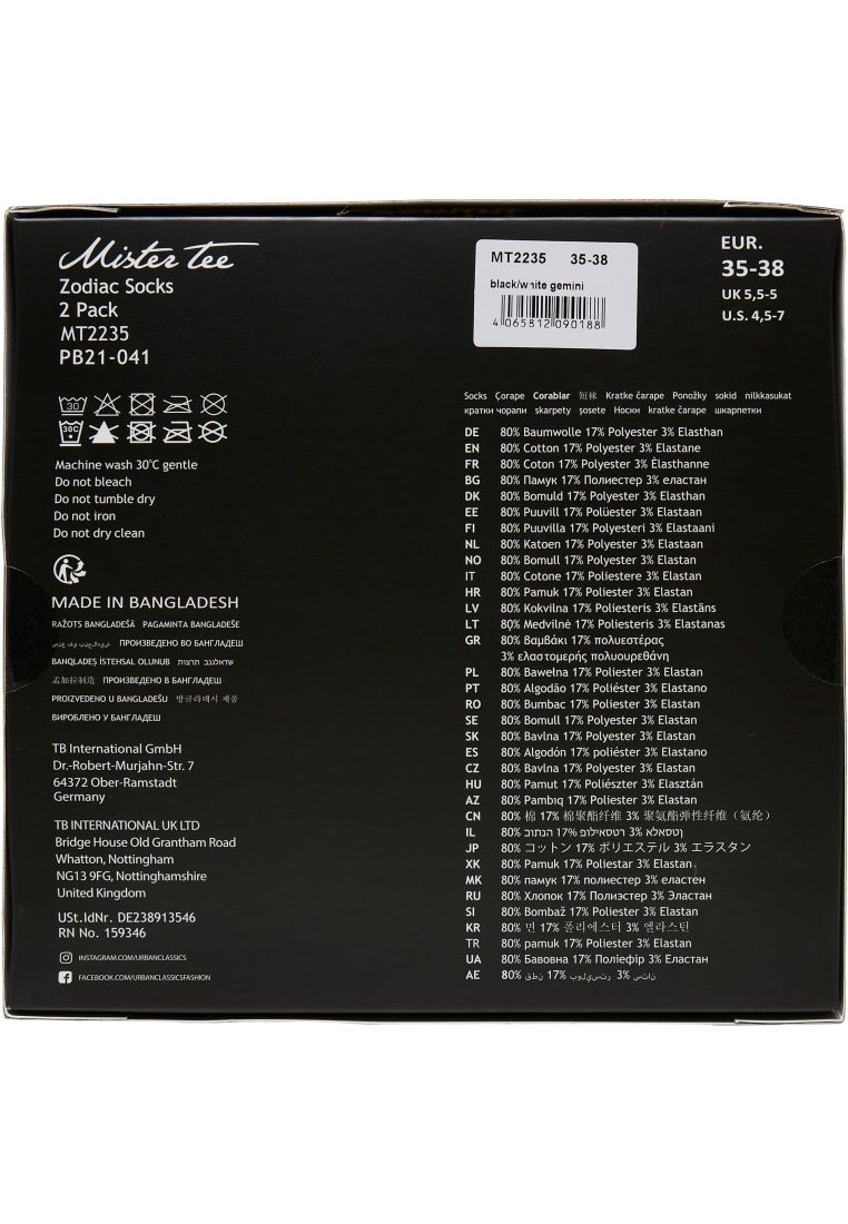 Zodiac Socks 2-Pack - Merchandise Accessories - TTUMT2235 - 577