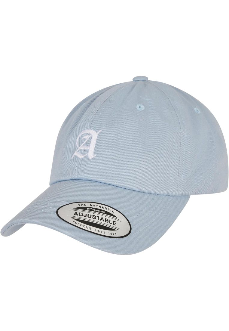 Letter Lightblue Low Profile Cap - Artisti Lippikset, Pipot ja Hatut - TTUMT2289 - 37
