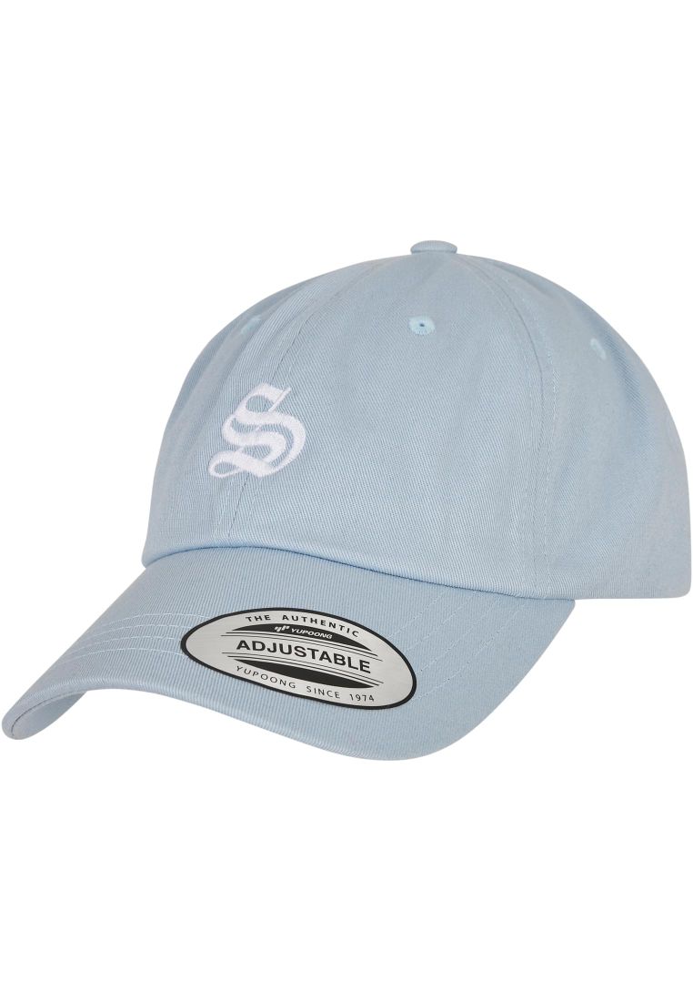 Letter Lightblue Low Profile Cap - Artisti Lippikset, Pipot ja Hatut - TTUMT2289 - 127