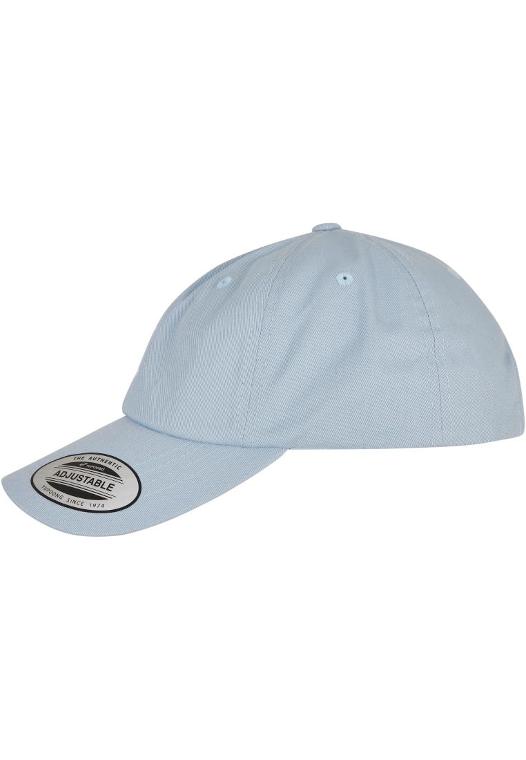 Letter Lightblue Low Profile Cap - Artisti Lippikset, Pipot ja Hatut - TTUMT2289 - 65