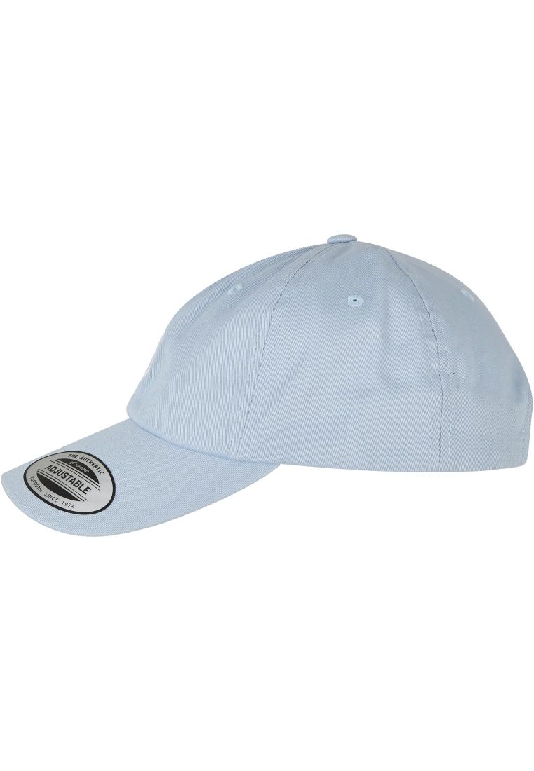 Letter Lightblue Low Profile Cap - Artisti Lippikset, Pipot ja Hatut - TTUMT2289 - 95