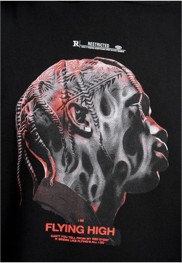 Flying High Heavy Oversize Hoodie - Hoodies - TTUMT2398 - 6