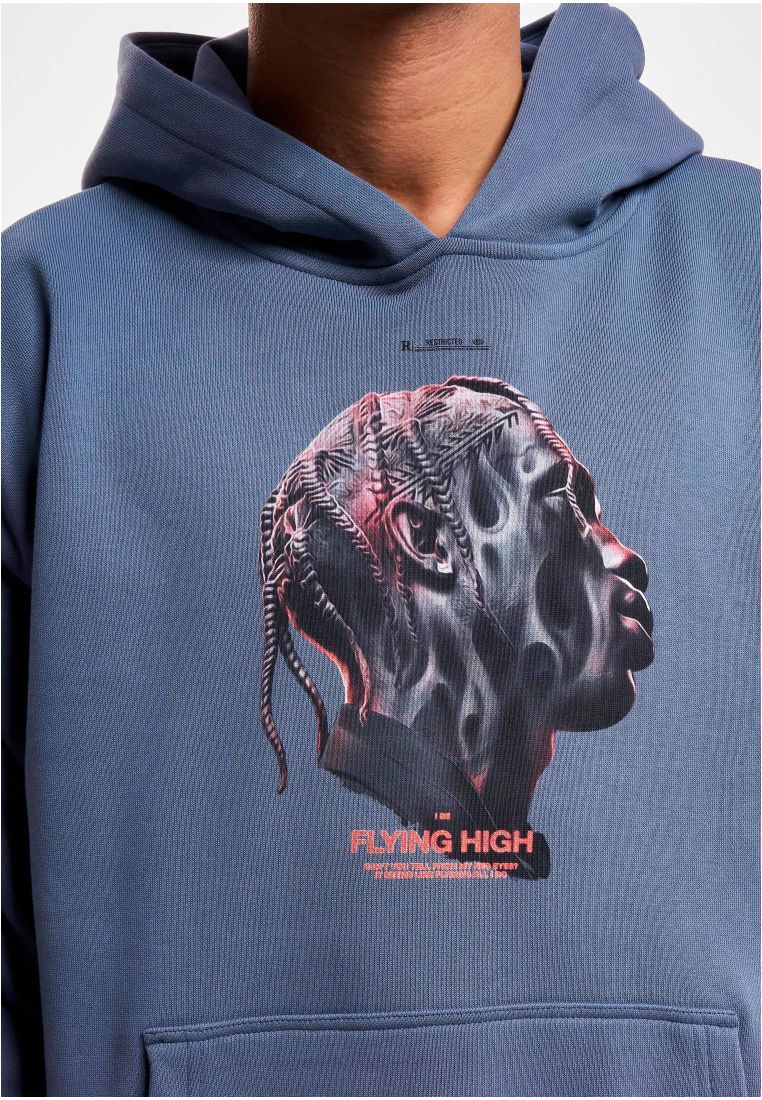 Flying High Heavy Oversize Hoodie - Hoodies - TTUMT2398 - 577
