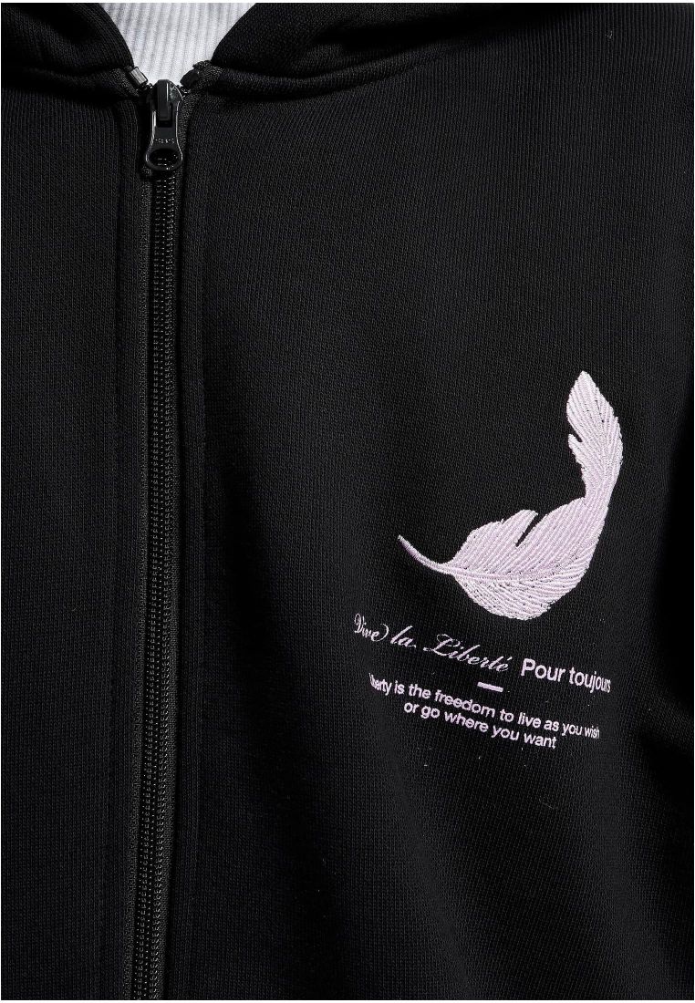 Vive La Liberte Heavy Oversize Zip Hoody - LASTENVAATTEET - TTUMT2477 - 8