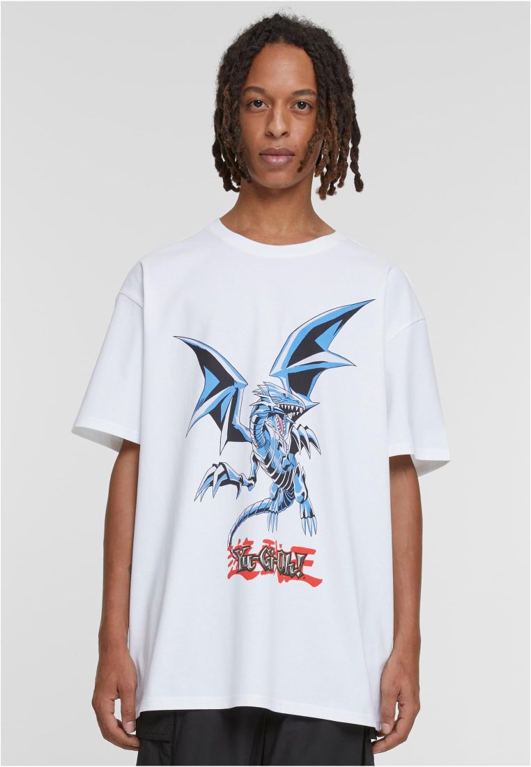 Yu-Ghi-Oh Blue Eyes White Dragon Heavy O - Merchandise T-Shirts - TTUMT2623 - 1