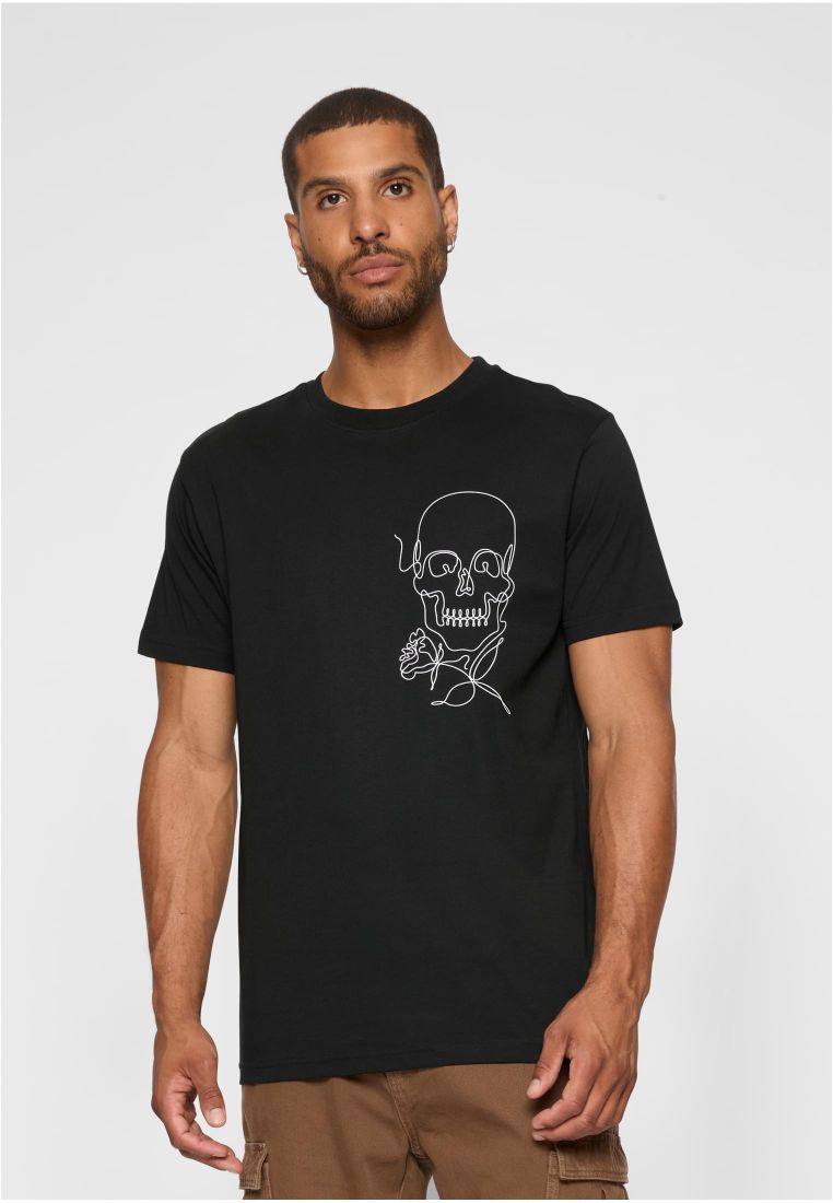 Skull One Line Tee - Merchandise T-Shirts - TTUMT2694 - 31