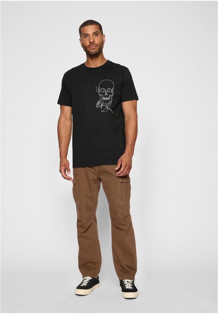 Skull One Line Tee - Merchandise T-Shirts - TTUMT2694 - 36