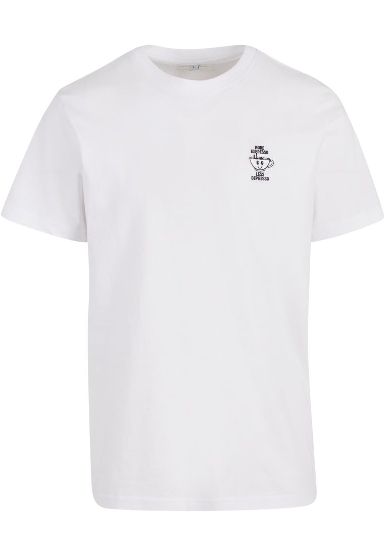More Espresso Less Depresso Tee EMB - Artisti T-Paidat - TTUMT2715 - 217