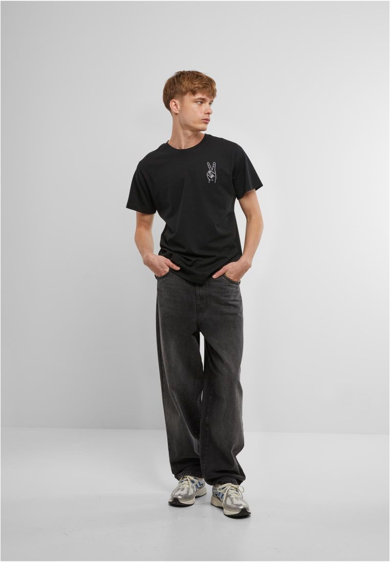 Peace Sign Tee EMB - - TTUMT2829 - 5