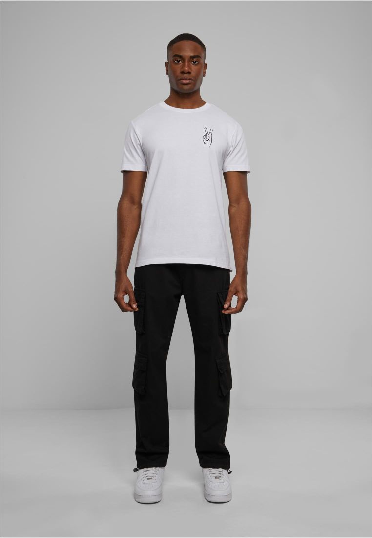 Peace Sign Tee EMB - - TTUMT2829 - 308