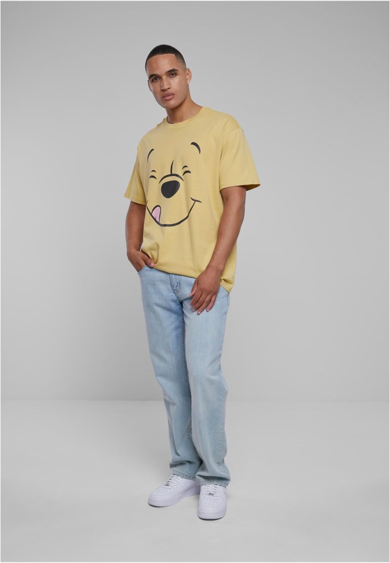 Disney 100 Winnie Pooh Face Oversize Tee - Merchandise T-Shirts - TTUMT2858 - 38