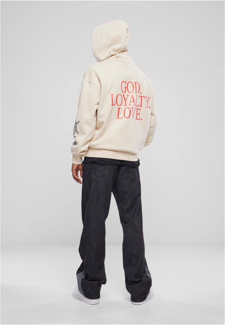 God Loyalty Love Ultra Heavy Oversize Hoodie - Artisti Hupparit - TTUMT2871 - 308