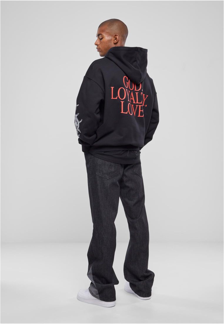 God Loyalty Love Ultra Heavy Oversize Hoodie - Artisti Hupparit - TTUMT2871 - 8