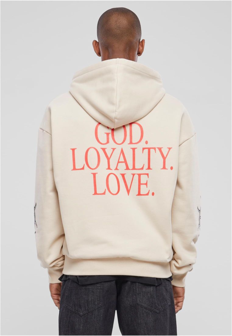 God Loyalty Love Ultra Heavy Oversize Hoodie - Artisti Hupparit - TTUMT2871 - 306