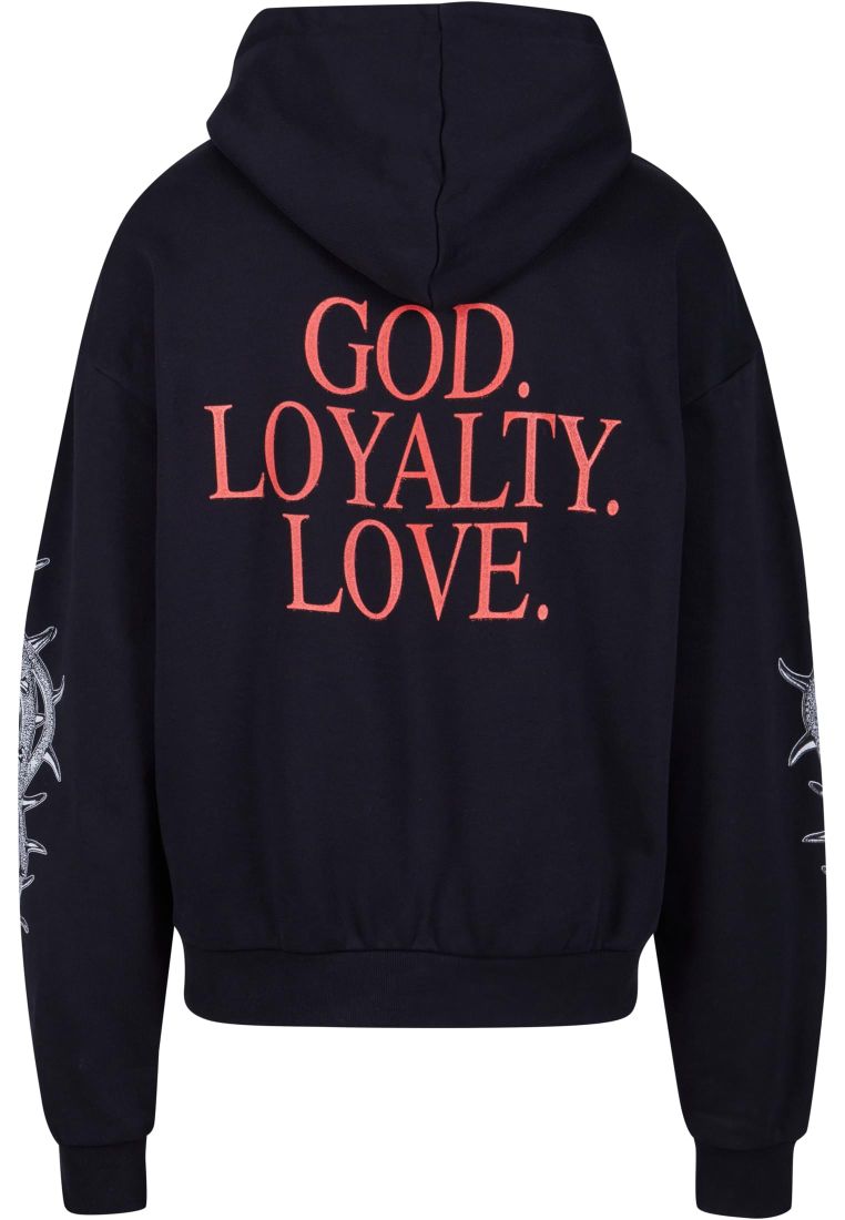 God Loyalty Love Ultra Heavy Oversize Hoodie - Artisti Hupparit - TTUMT2871 - 40