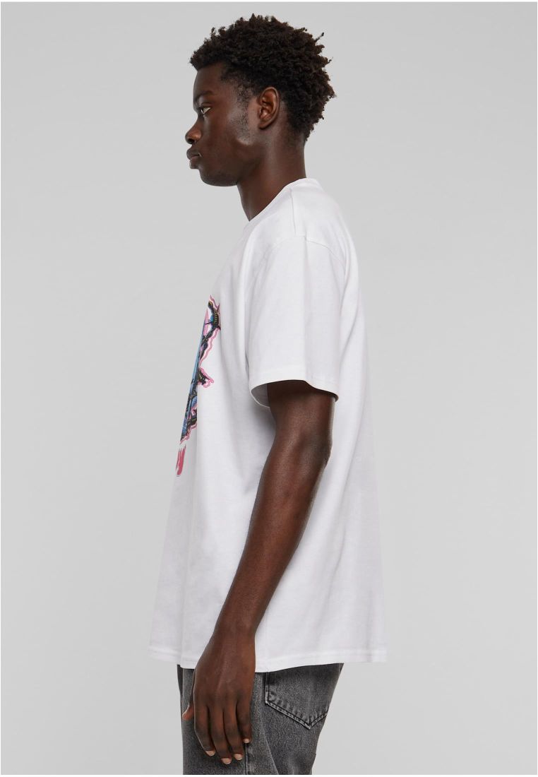 Sad Boy Heavy Oversize valkoinen T-Paita - Miesten T-paidat - MT3008-000 - 2