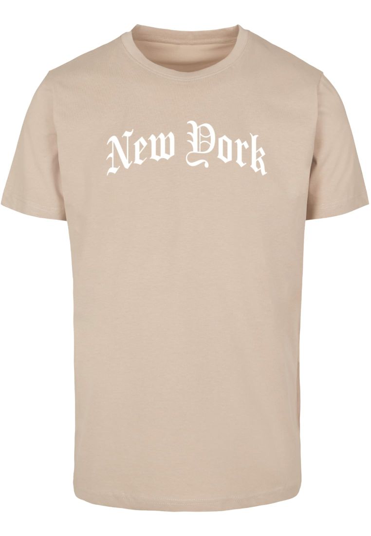New York Wording Tee -  - TTUMT3070 - 302