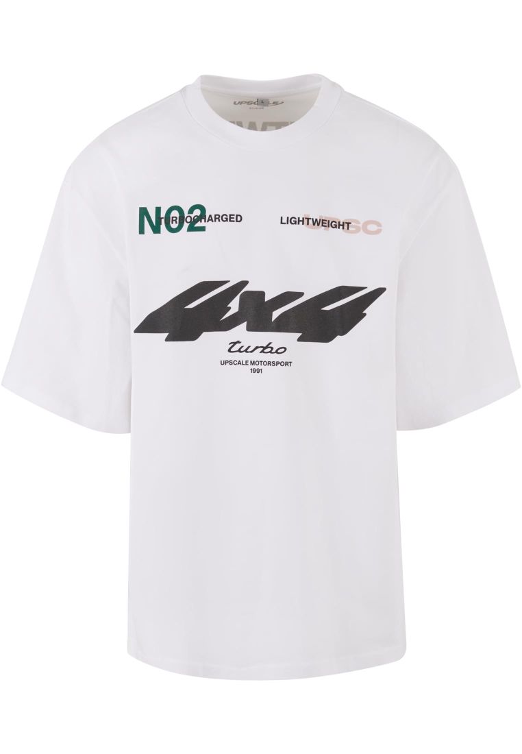 Motorsport Heavy Oversize Sleeve Tee - Miesten T-paidat - TTUMT3191 - 302