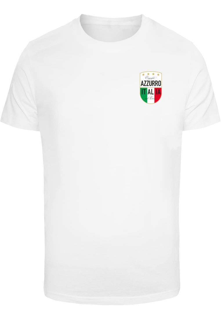 Azurro Italia Crest Tee - - TTUMT3315 - 302