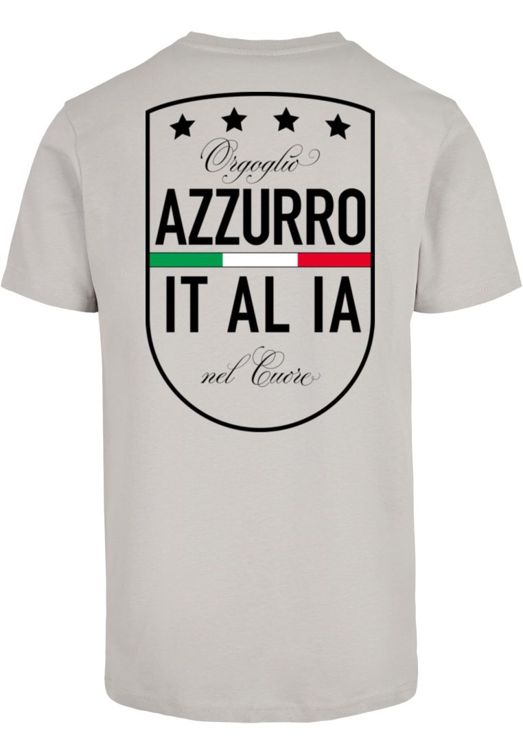 Azurro Italia Crest Tee - - TTUMT3315 - 4