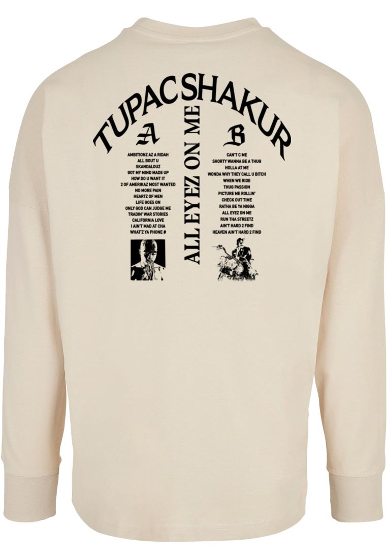 2Pac All Eyez on me Tracklist Cut On Longsleeve -  - TTUMT3359 - 4