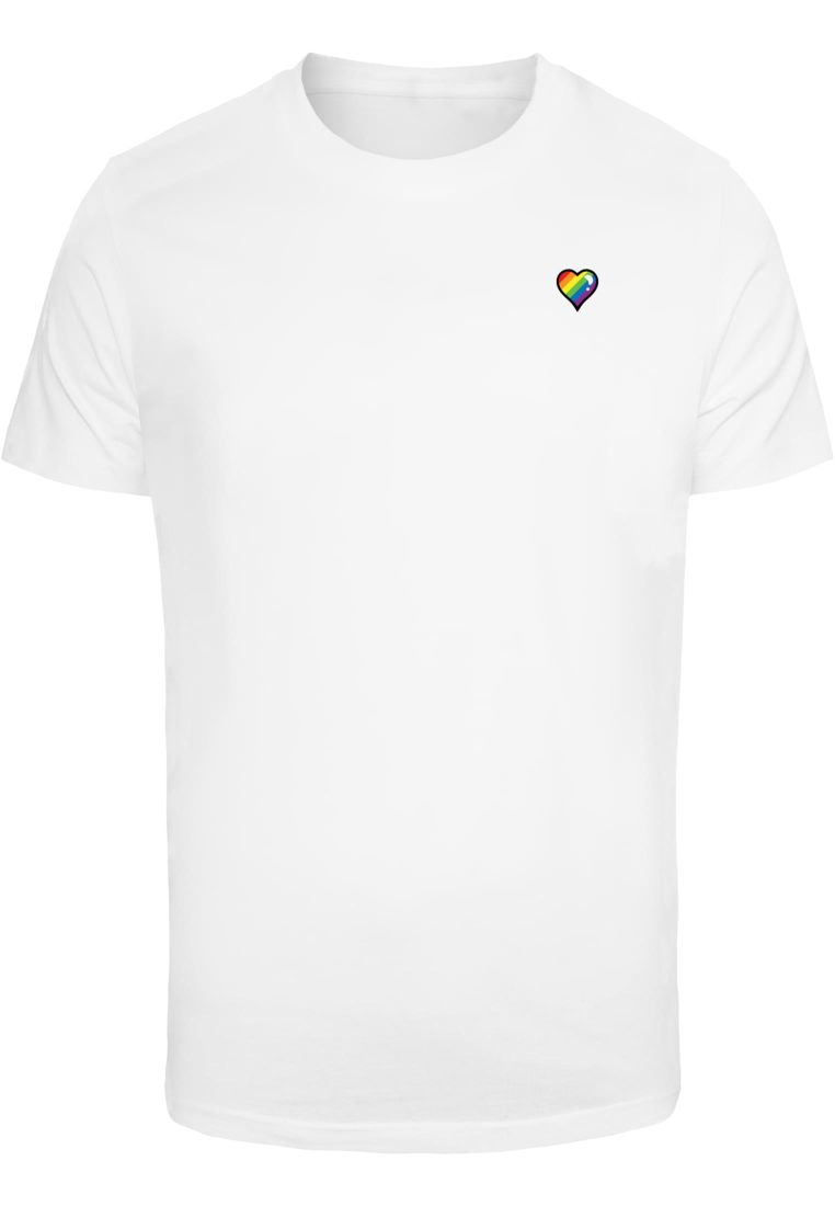 Glossy Heart Pride Tee -  - TTUMT3363 - 2