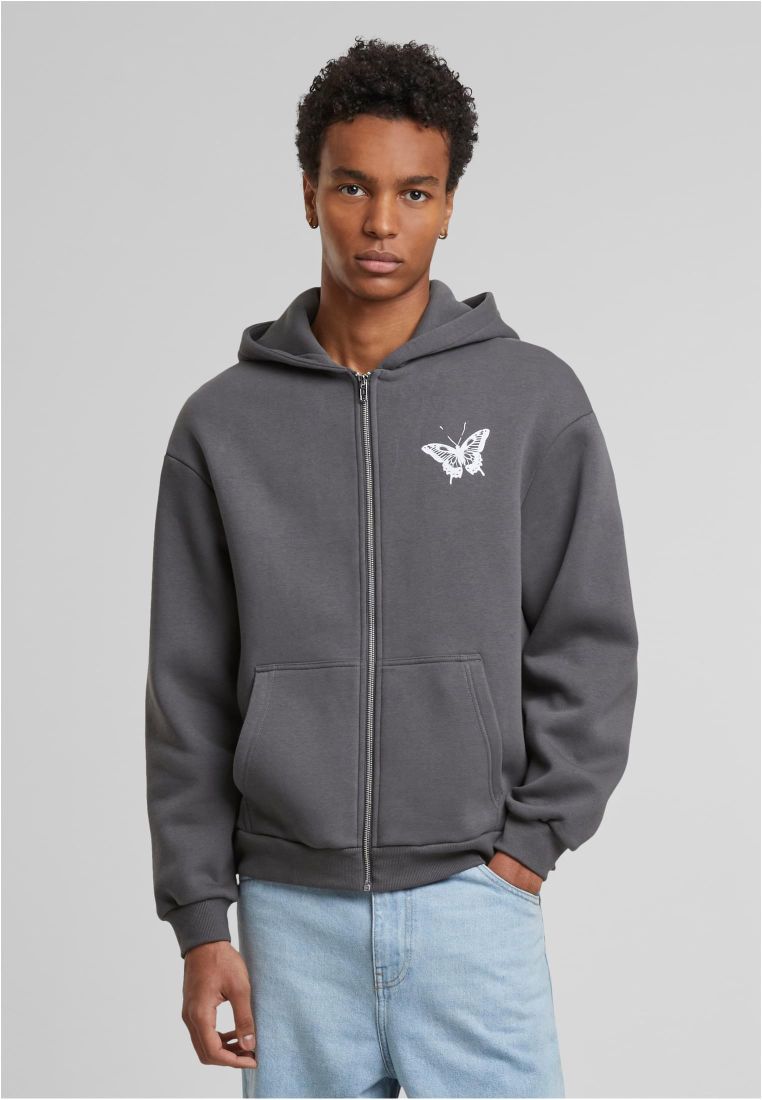 Let‘s Get Lost Fluffy Zip Hoody - - TTUMT3404 - 301