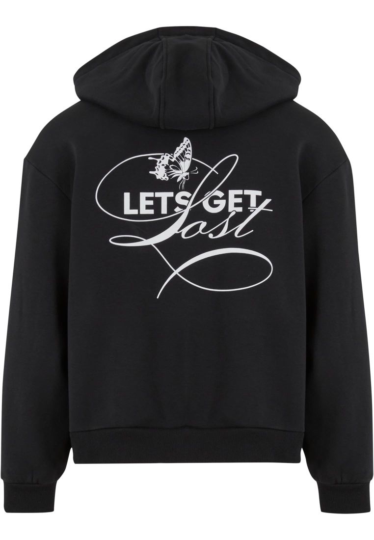 Let‘s Get Lost Fluffy Zip Hoody - - TTUMT3404 - 575