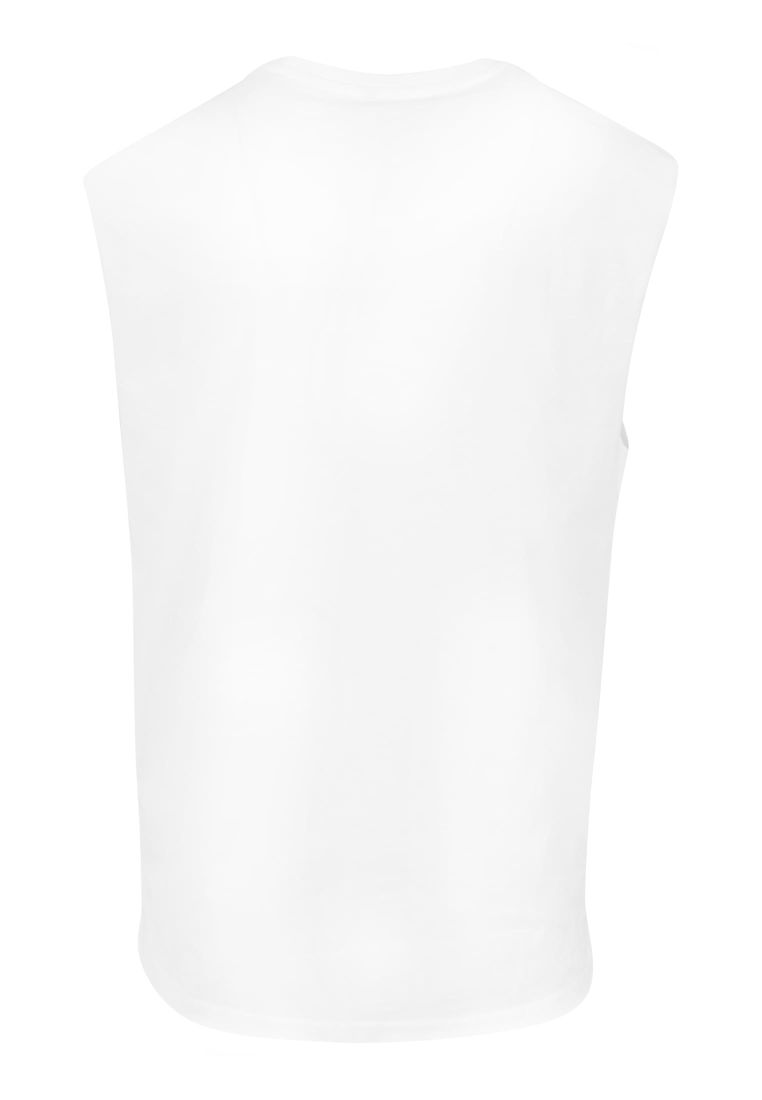 New York Wording Sleeveless Tee -  - TTUMT3455 - 4