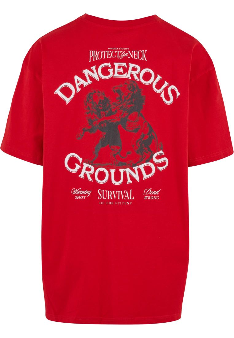 Dangerous Grounds Oversize Tee - - TTUMT3607 - 578