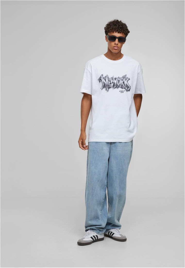 NY Graffiti Oversize Tee - - TTUMT3612 - 306