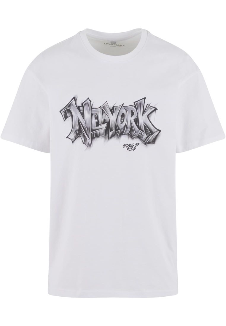 NY Graffiti Oversize Tee - - TTUMT3612 - 307
