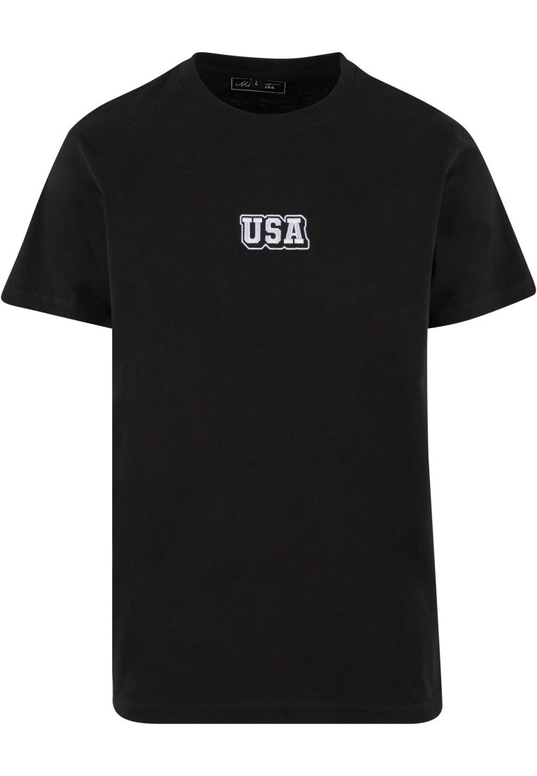 USA College Wording Patch Tee - - TTUMT3697 - 6