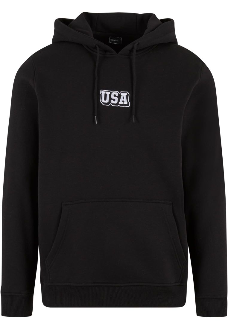 USA College Wording Patch Hoody - - TTUMT3698 - 6