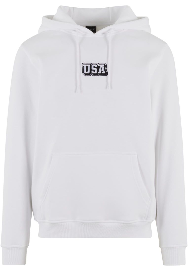 USA College Wording Patch Hoody - - TTUMT3698 - 307