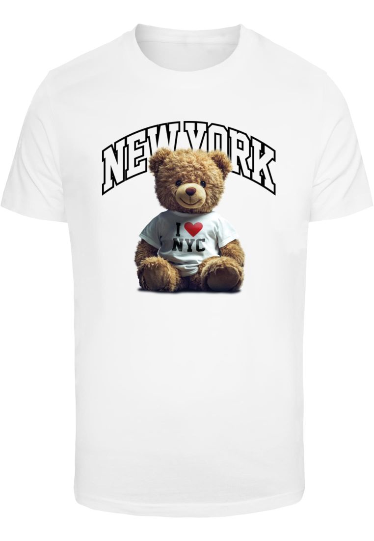 New York College Bear Tee - - TTUMT3763 - 302