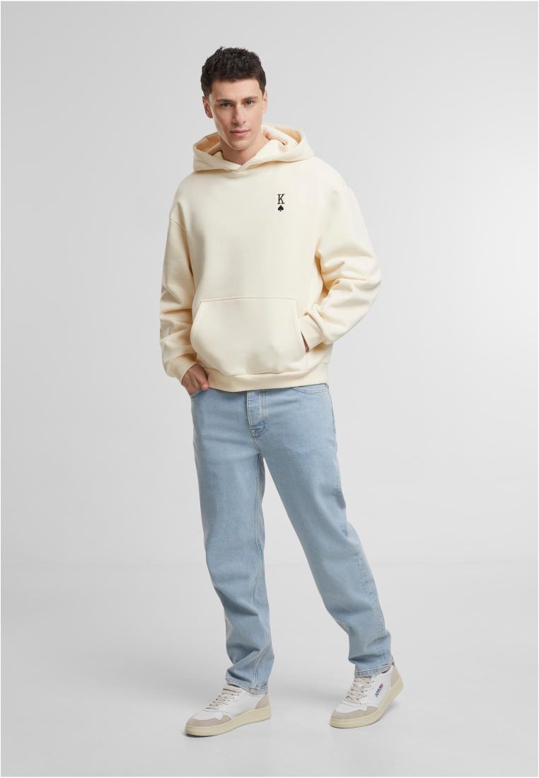 King Card EMB Fluffy Hoody - - TTUMT3823 - 5