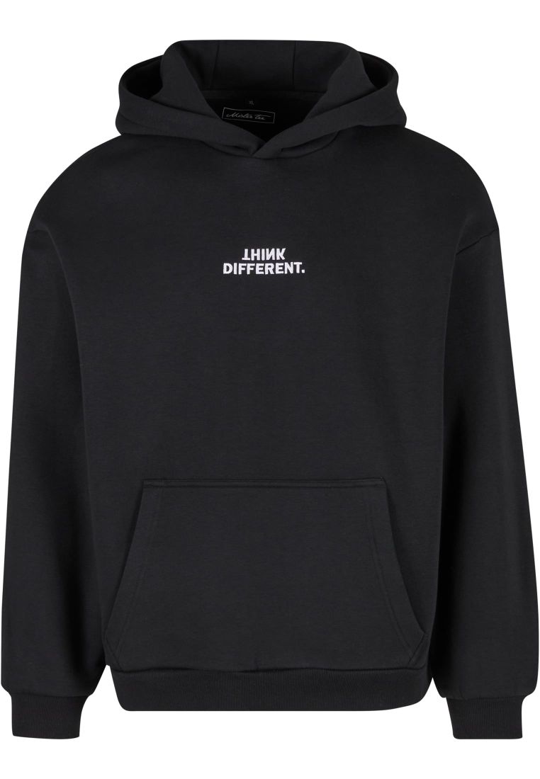 Think Different EMB Fluffy Hoody - - TTUMT3825 - 6