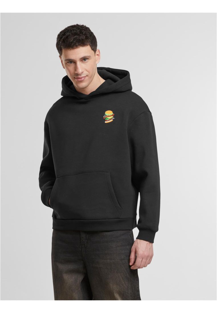 Burger EMB Fluffy Hoody -  - TTUMT3827 - 1